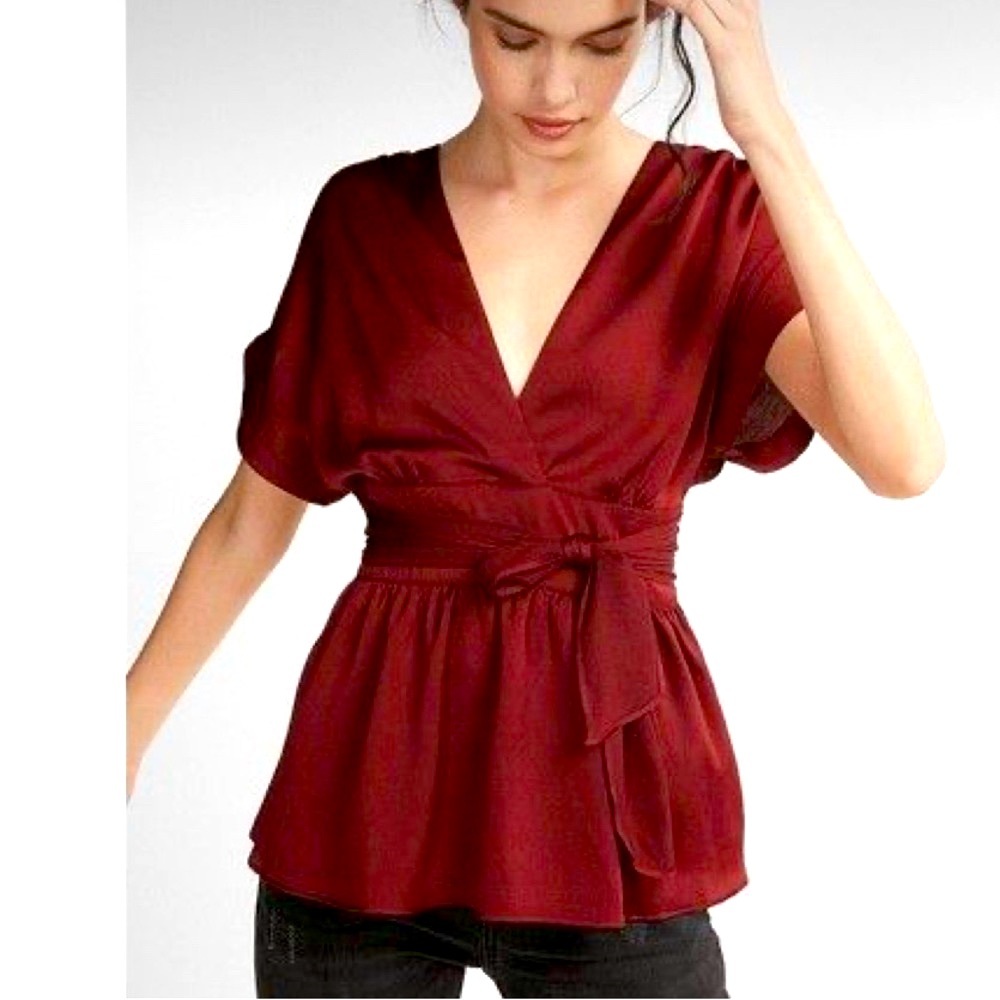 NEW silky Express blouse, size x-small